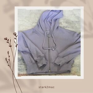 Gilly Hicks Light purple Fleece Hoodie